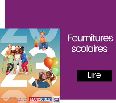 catalogue fournitures scolaires